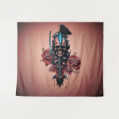 Die dunkle und geheimnisvolle Welt des gotischen S Wandteppich (Vorderseite (Horizontal))