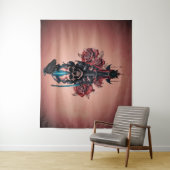 Die dunkle und geheimnisvolle Welt des gotischen S Wandteppich (Beispiel)