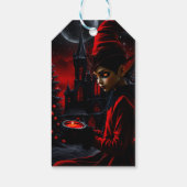 Die dunkle Weihnachtszeit. Geschenkanhänger (Rückseite)