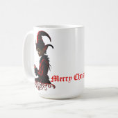 Die dunkle Weihnachtszeit. Kaffeetasse (Vorderseite Links)