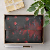Die dunkle Weihnachtszeit. Seidenpapier (Geschenk)