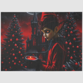 Die dunkle Weihnachtszeit. Seidenpapier