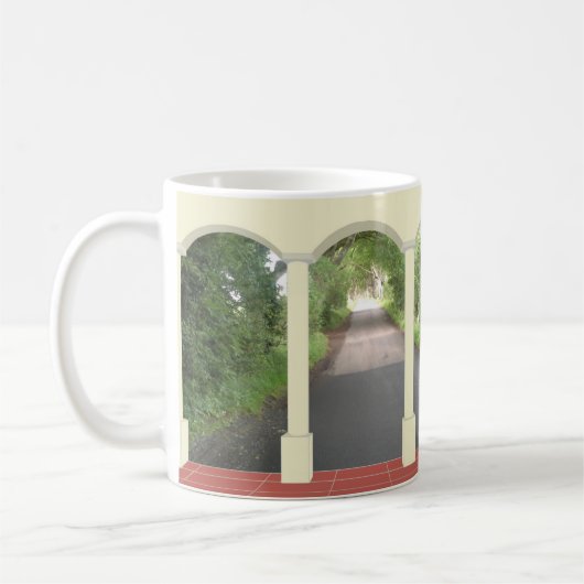 Die dunklen Hecken Kaffeetasse (Links)