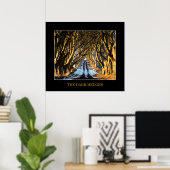 Die dunklen Hecken Poster (Heimbüro)