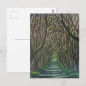 Die dunklen Hecken Postkarte (Vorne/Hinten)