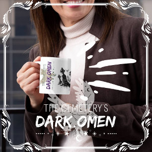 Die dunklen Omen des Friedhofs Kaffeetasse