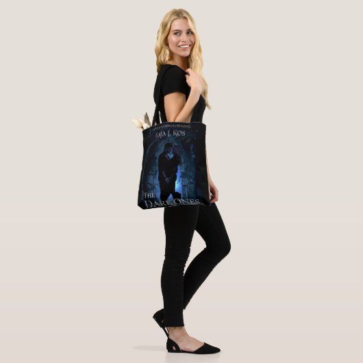 Die dunklen Tasche (Am Model)