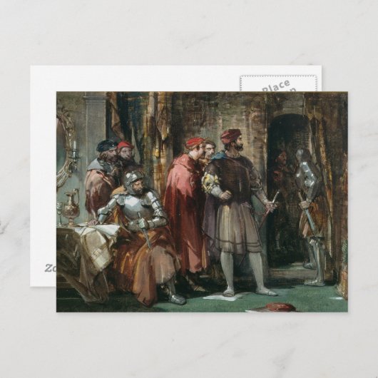 Die dunklen Verschwörer Postkarte (Vorne/Hinten)