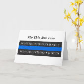 Die dünne blaue Linie Karte (Gelbe Blume)