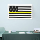 Die dünne Goldlinie Flagge Banner (Messeveranstaltung)