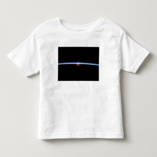 Die dünne Linie der Atmosphäre der Erde 2 Kleinkind T-shirt