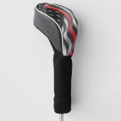 Die dünne rote Linie Golf Headcover (angewinkelt)