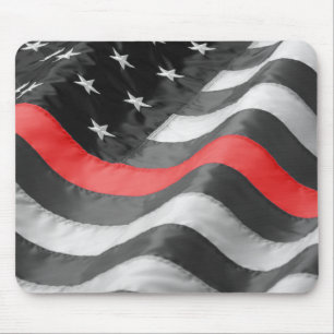 Die dünne rote Linie Mousepad