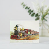 Die durch den Express Postkarte (Stehend Vorderseite)