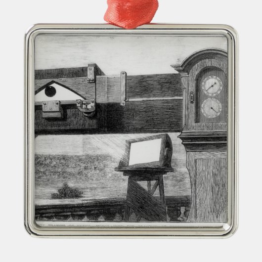 Die Durchfahrt von Venus Silbernes Ornament (Vorne)