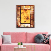 Die Dürre Leinwanddruck (Insitu (Wohnzimmer))