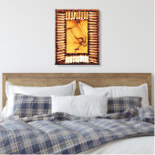 Die Dürre Leinwanddruck (Insitu (Schlafzimmer))