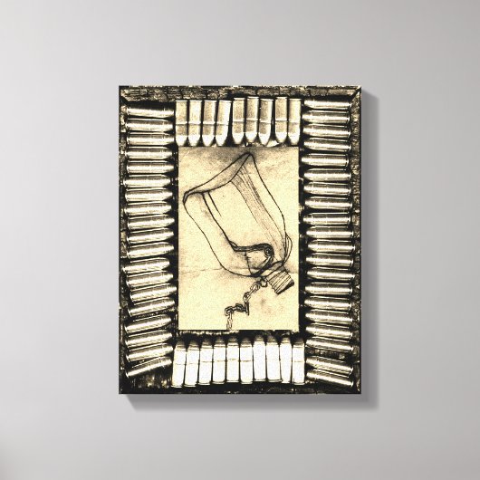 Die Dürre Leinwanddruck (Vorderseite)