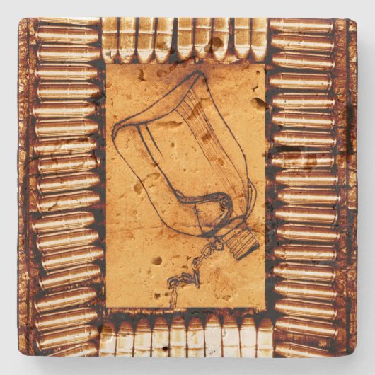 Die Dürre Steinuntersetzer (Vorderseite)