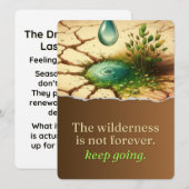 Die Dürre wird nicht ewig dauern (Vorne/Hinten)