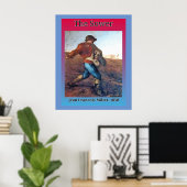 Die Dusche 1850 Plakat (Heimbüro)