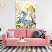 Die Dusche der Karten Leinwanddruck (Insitu (Wohnzimmer))