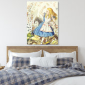 Die Dusche der Karten Leinwanddruck (Insitu (Schlafzimmer))