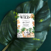 die Dusche des Safari Dschungelbabys steht kurz be Einladung