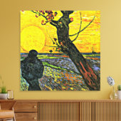 Die Dusche, ein Kunstwerk von Vincent van Gogh Leinwanddruck (Insitu (Wohnzimmer))