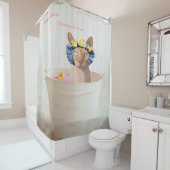 Die Dusche ist meine sichere Zone Duschvorhang (Beispiel)