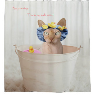 Die Dusche ist meine sichere Zone Duschvorhang