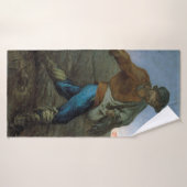 Die Dusche, Jean-Francois Millet Badehandtuch (Badehandtuch)