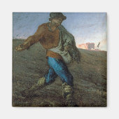 Die Dusche, Jean-Francois Millet Magnet (Vorne)