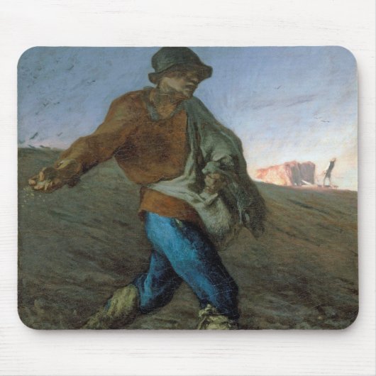 Die Dusche, Jean-Francois Millet Mousepad (Vorne)