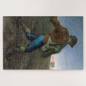 Die Dusche, Jean-Francois Millet Puzzle (Horizontal)