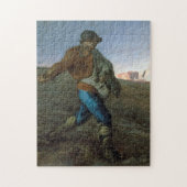 Die Dusche, Jean-Francois Millet Puzzle (Vertikal)