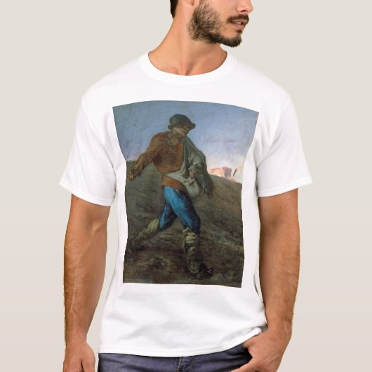 Die Dusche, Jean-Francois Millet T-Shirt (Vorderseite)