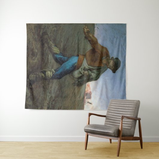 Die Dusche, Jean-Francois Millet Wandteppich (Beispiel (Horizontal))