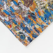 Die Dusche, Van Gogh Fleecedecke (Ecke)