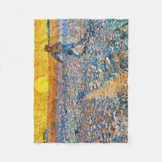 Die Dusche, Van Gogh Fleecedecke (Vorderseite)