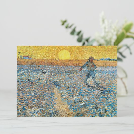 Die Dusche | Vincent van Gogh (Stehend Vorderseite)