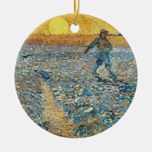 Die Dusche | Vincent van Gogh Keramik Ornament (Vorne)