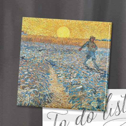 Die Dusche | Vincent van Gogh Magnet