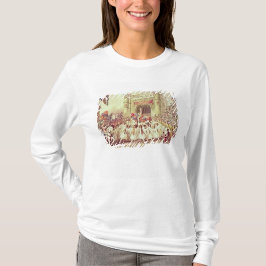 Die Dusche von Gold T-Shirt (Vorderseite)