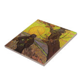 Die Dusche von Vincent van Gogh Fliese (Seite)