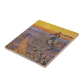 Die Dusche von Vincent van Gogh Fliese (Seite)