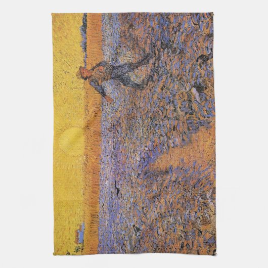 Die Dusche von Vincent van Gogh Geschirrtuch (Vertikal)