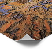 Die Dusche von Vincent van Gogh Poster (Ecke)