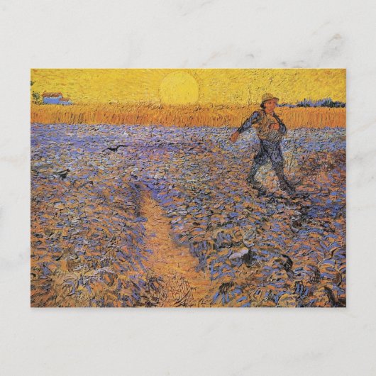 Die Dusche von Vincent van Gogh Postkarte (Vorderseite)