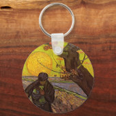 Die Dusche von Vincent van Gogh Schlüsselanhänger (Vorderseite)